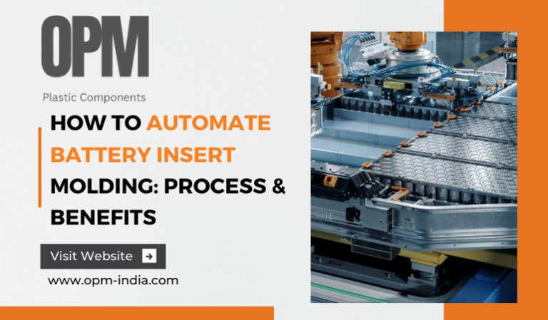 How to Automate Battery Insert Molding: Process and Benefits
