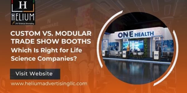 Custom vs. Modular Trade Show Booths: Which Is Right for Life Science Companies