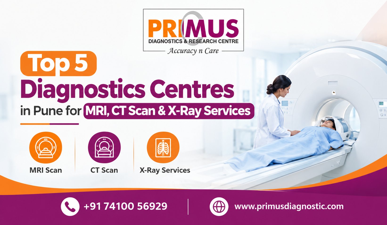 Top 5 Diagnostics Centres in Pune for MRI, CT Scan & X-Ray Services 